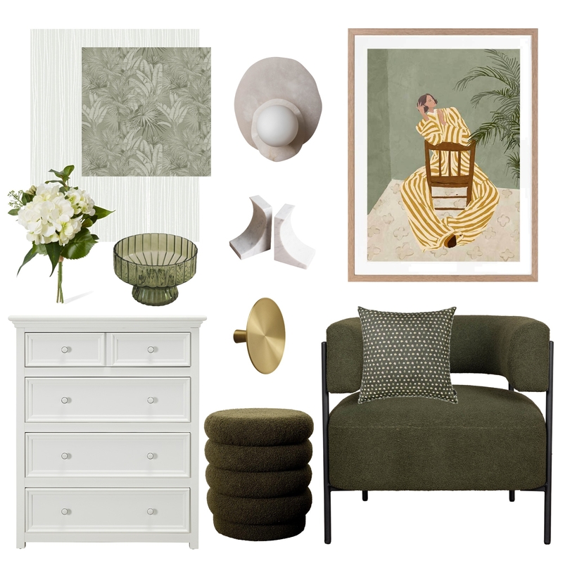 Calming Sage Mood Board by Hardware Concepts on Style Sourcebook