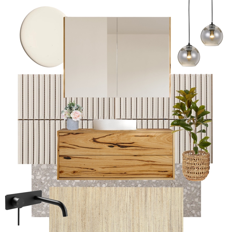 Mood Board Monday - Dandenong Vanity & Mirboo Shaving Cabinet Mood Board by The Blue Space on Style Sourcebook
