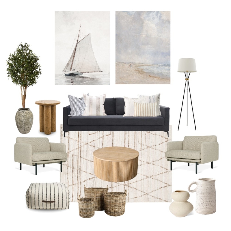 Coastal Mood Mood Board by Chamberley Studio on Style Sourcebook