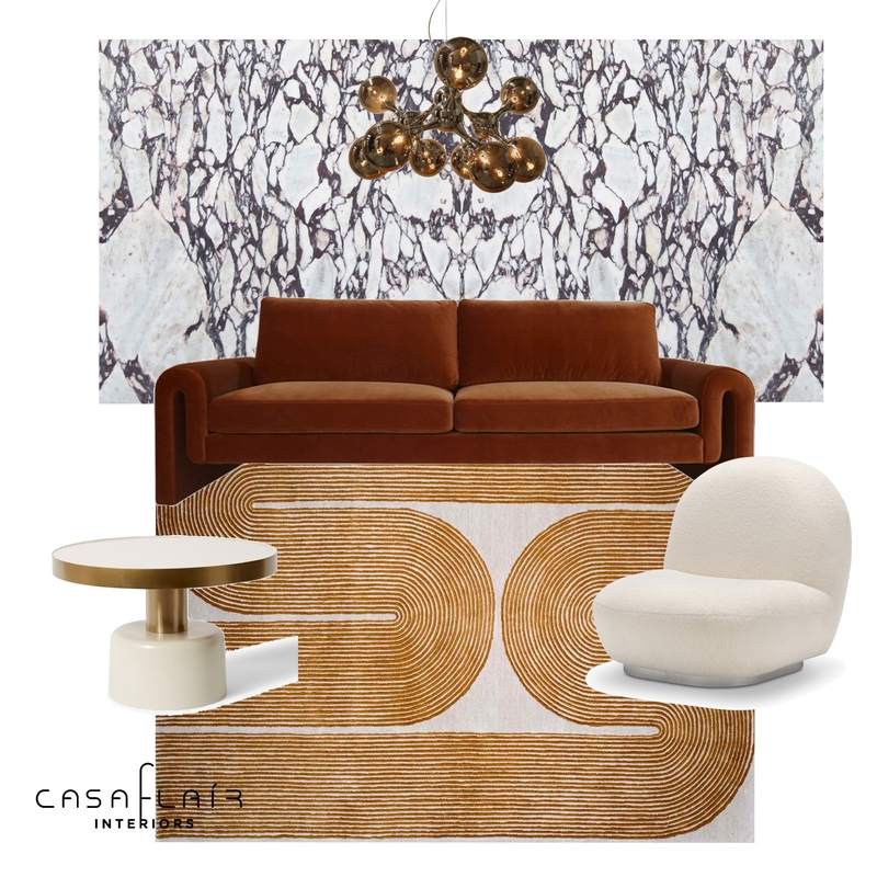 Glam Living Mood Board by Casa Flair Interiors on Style Sourcebook