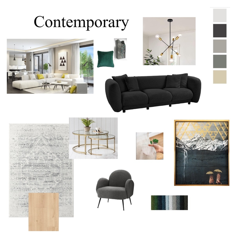 Contemporary 2 Mood Board by louise21cowan@gmail.com on Style Sourcebook