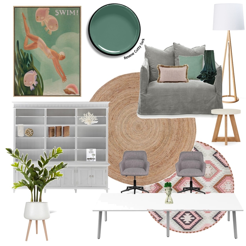 Bardon Home Office Project Mood Board by Savvi Home Styling on Style Sourcebook