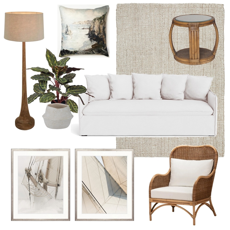 Living room Nautical Mood Board by KoalaLove on Style Sourcebook