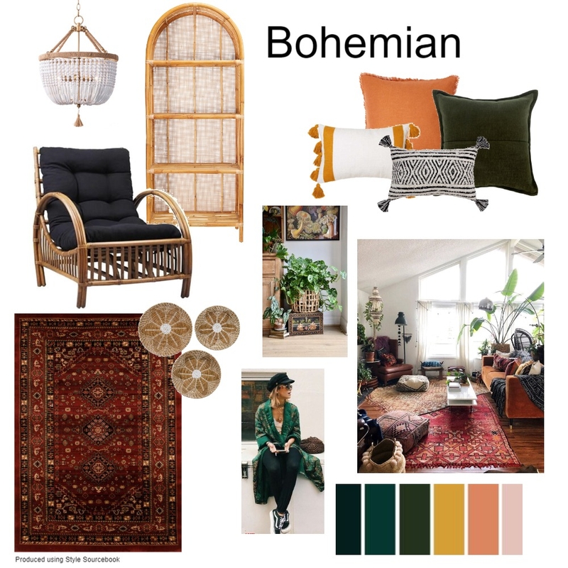 bohemian_2 Mood Board by Hoogewicz on Style Sourcebook