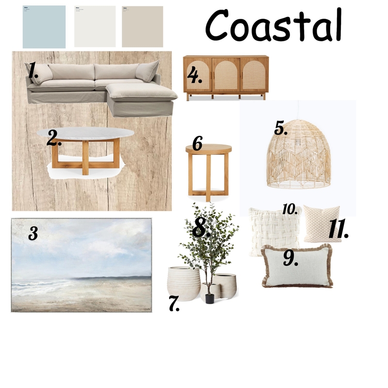 Coastal living room Mood Board by laurahague on Style Sourcebook