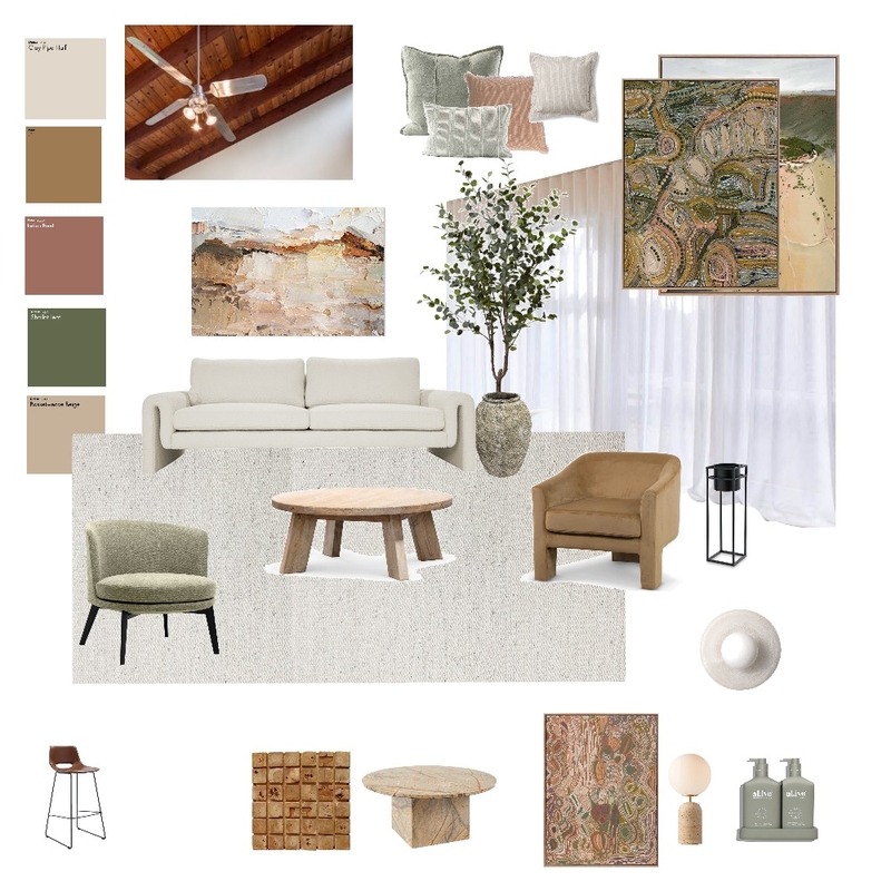 Simba 01 Mood Board by Meluka Design on Style Sourcebook