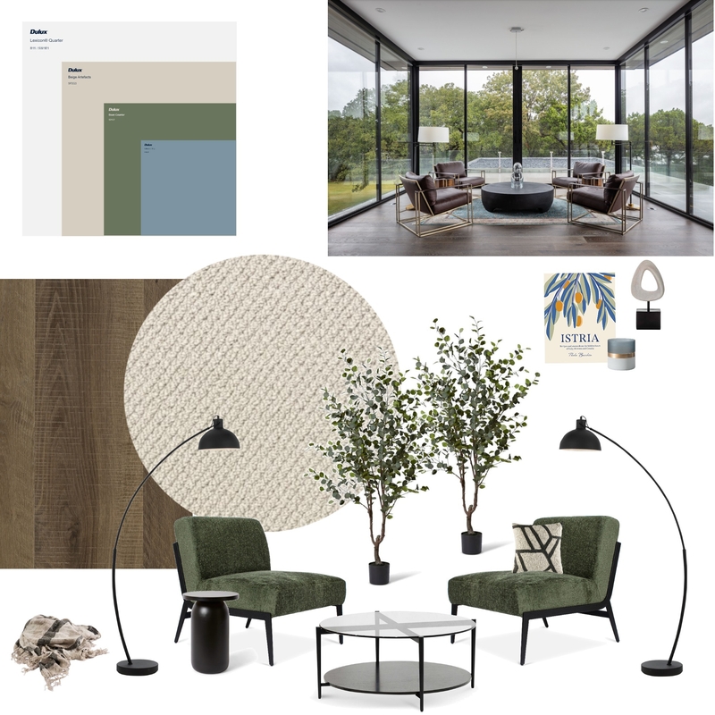 Contemplative in Contemporary Mood Board by ChicRevolt Designs on Style Sourcebook