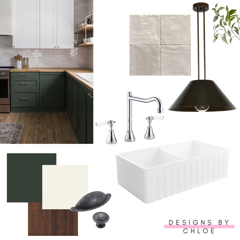 Heathcote Kitchen Mood Board by Designs by Chloe on Style Sourcebook