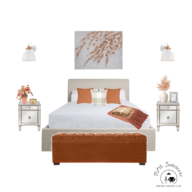 Autumn Monochromatic Bedroom Mood Board by pmohan on Style Sourcebook