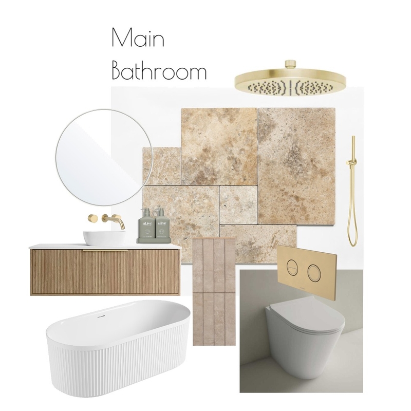 Main Bathroom Mood Board by amandaphillips795@gmail.com on Style Sourcebook