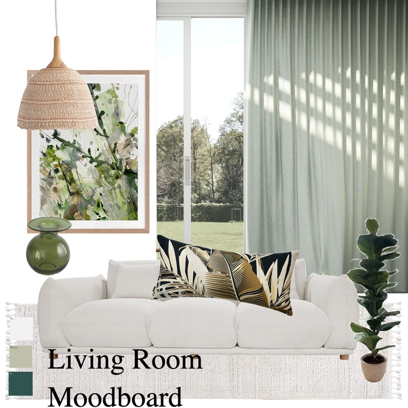 Spring Fresh Living Room Mood Board by Urban Road on Style Sourcebook