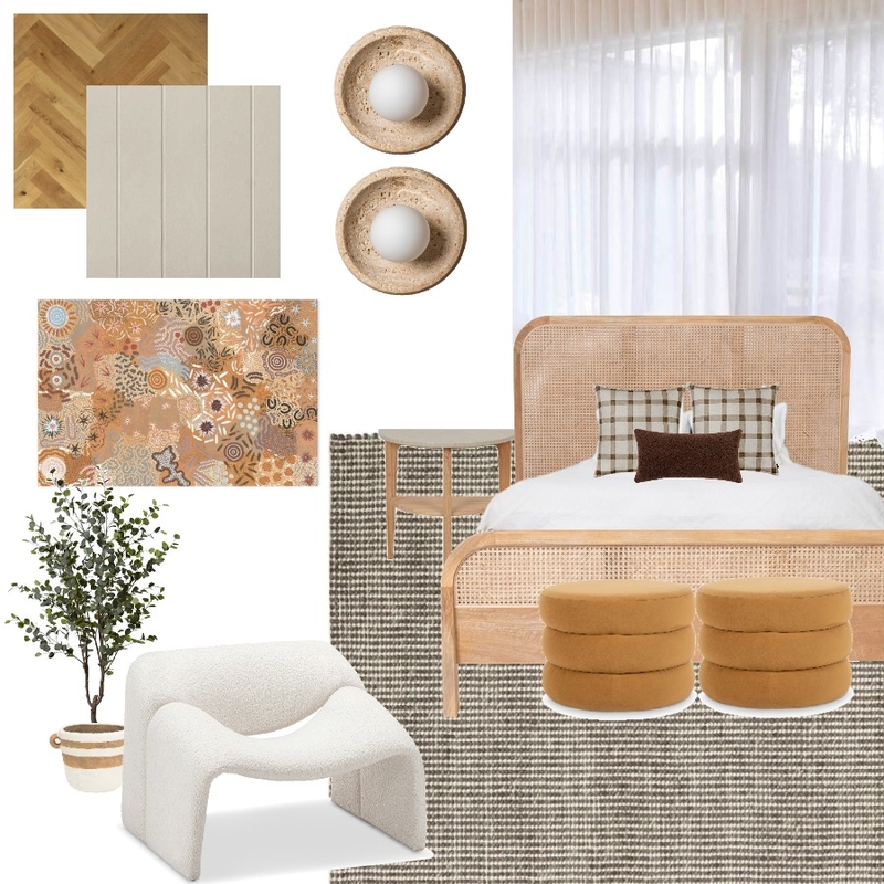 Master Bedroom Sample Board Mood Board by Nicole Frelingos on Style Sourcebook