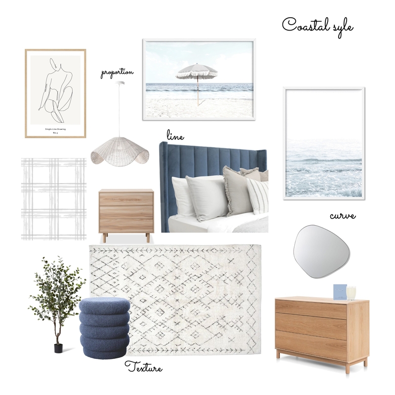 Coastal Mood Board by brookemail on Style Sourcebook