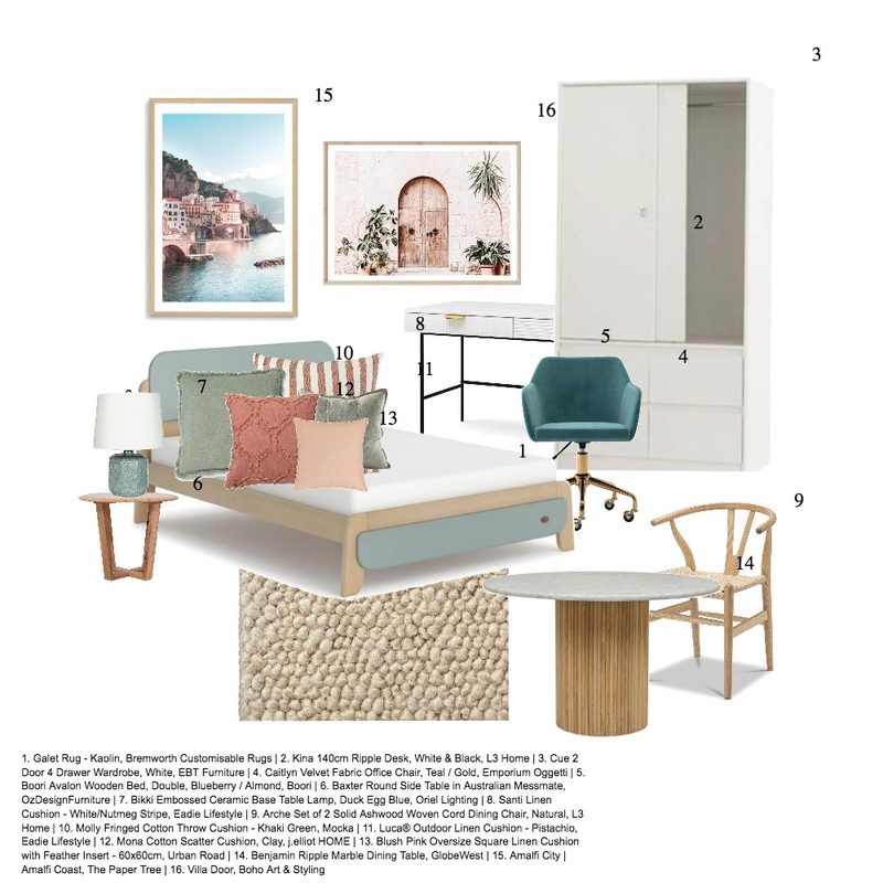 Study Mood Board by danirh on Style Sourcebook