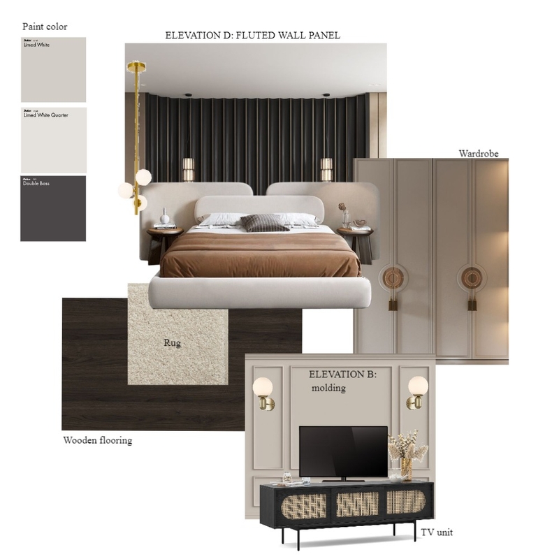 master bedroom option 2 Mood Board by rekha18 on Style Sourcebook