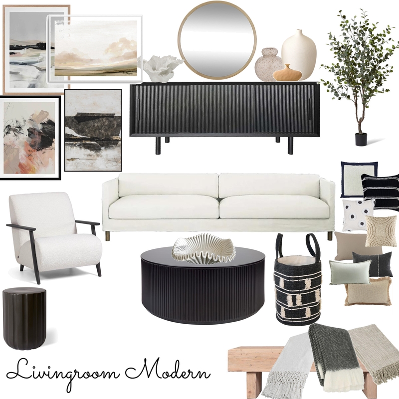 Livingroom Modern Mood Board by Urthdesign on Style Sourcebook