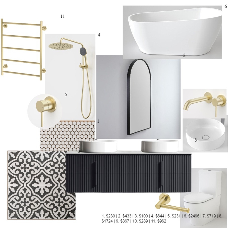 Modern Brushed Gold twist Mood Board by chelseaicook@icloud.com on Style Sourcebook