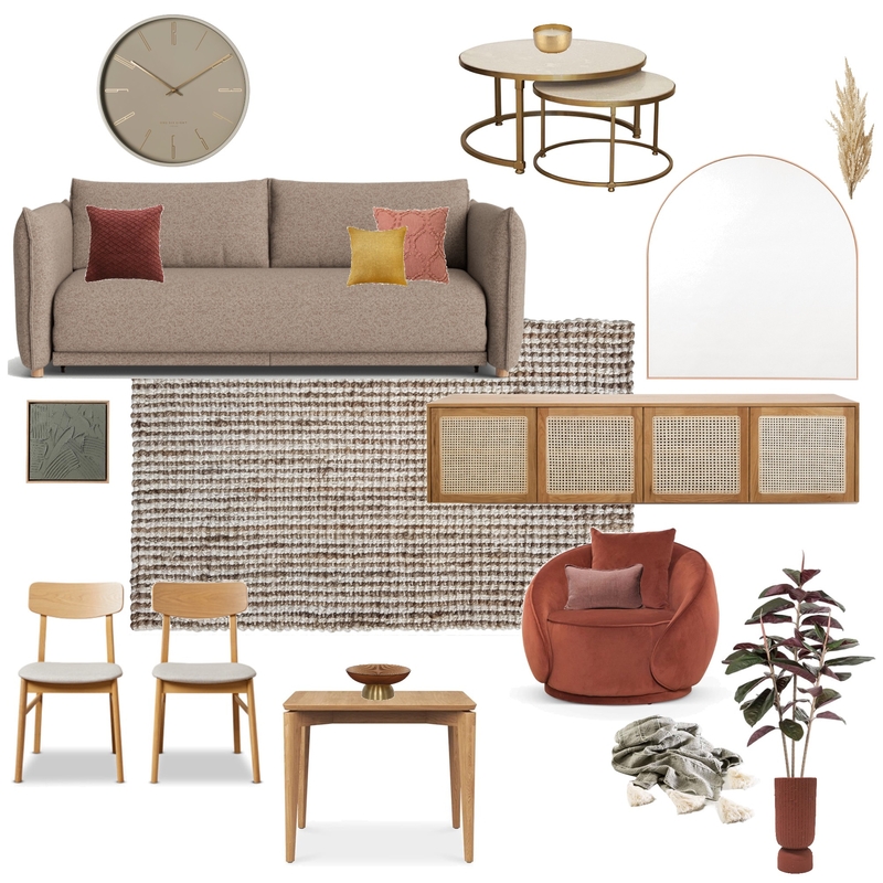 84a Living/Dining Mood Board by brigid on Style Sourcebook