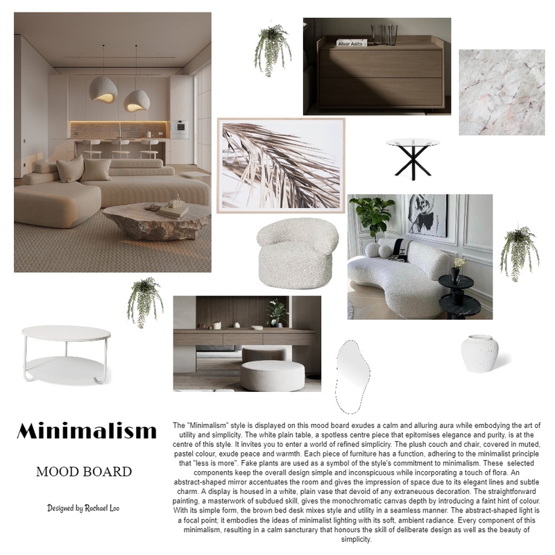Minimalism Mood Board by rachaellrq on Style Sourcebook