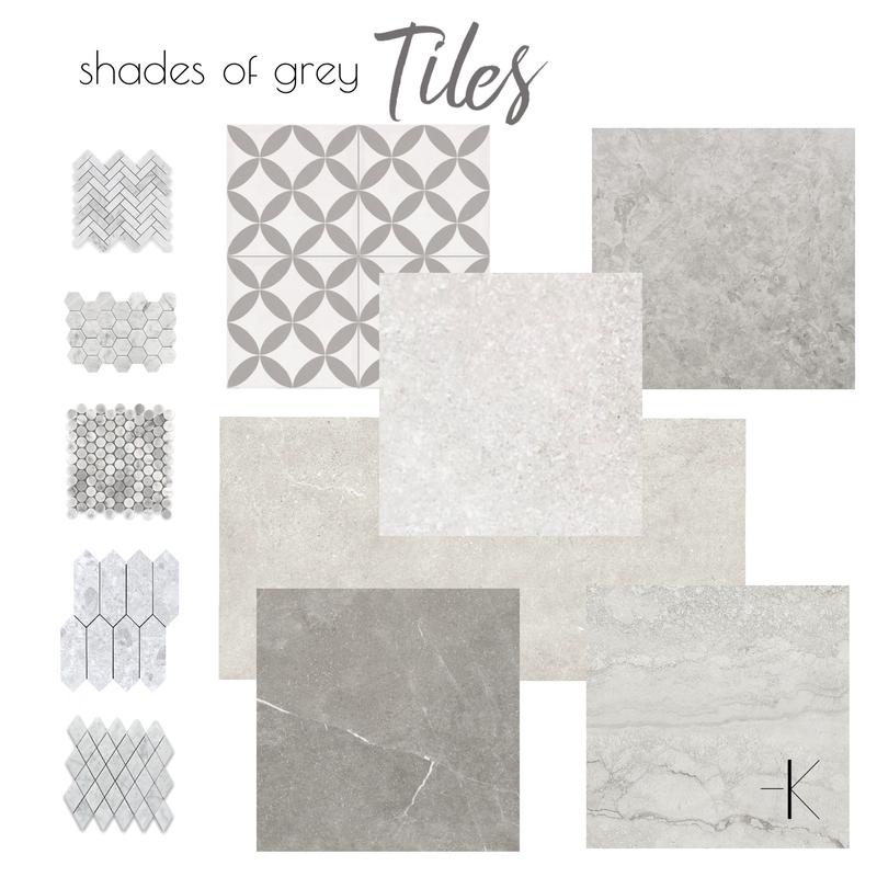 Shades of Grey- Tiles Mood Board by Emma Knight Design on Style Sourcebook