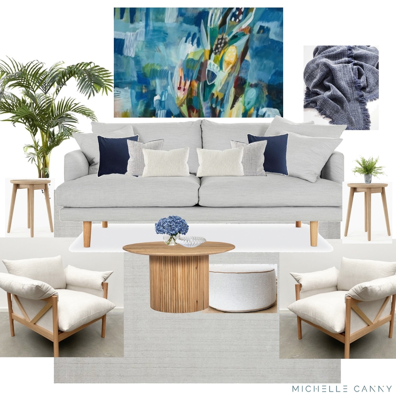 Living Space - Jo Matthews Mood Board by Michelle Canny Interiors on Style Sourcebook