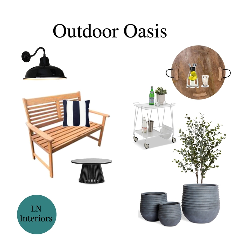 Outdoor Oasis Mood Board by LN Interiors on Style Sourcebook