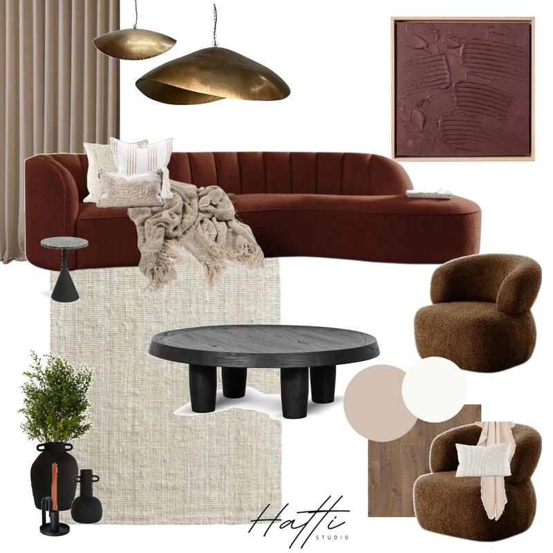 Japandi Lux Mood Board by Hatti Interiors on Style Sourcebook