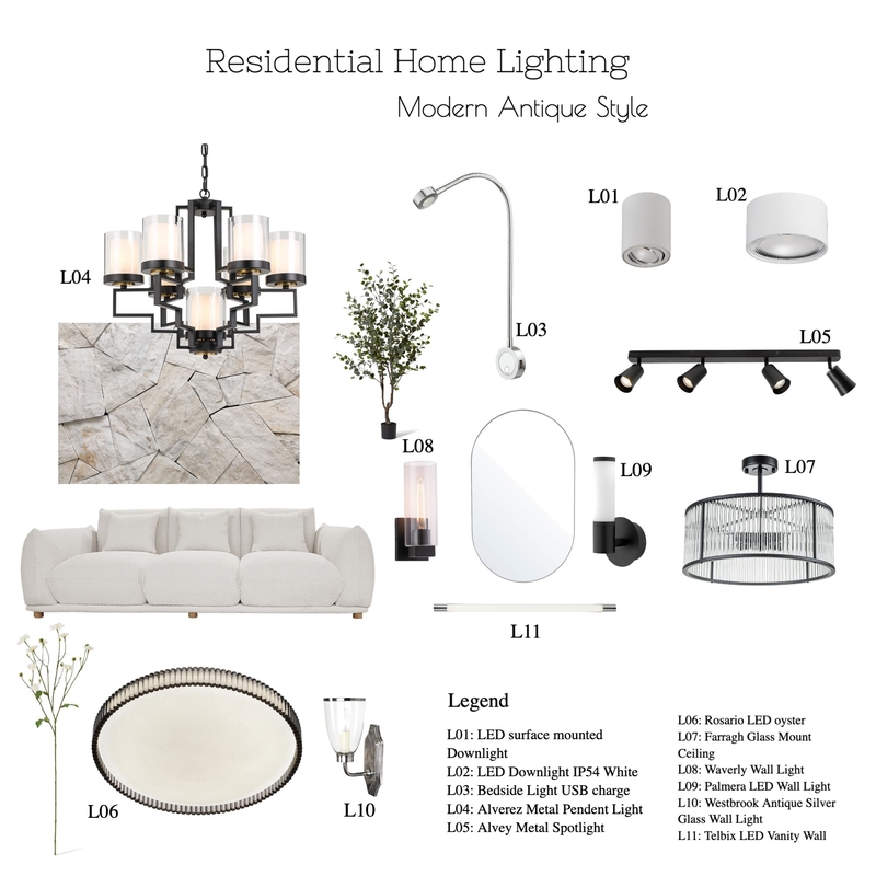 Home Lighting 3 Mood Board by Maymie on Style Sourcebook