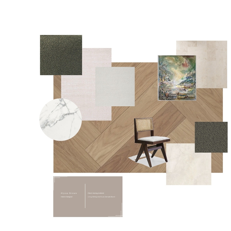 Hedvig living sample board Mood Board by alyssaabrown on Style Sourcebook