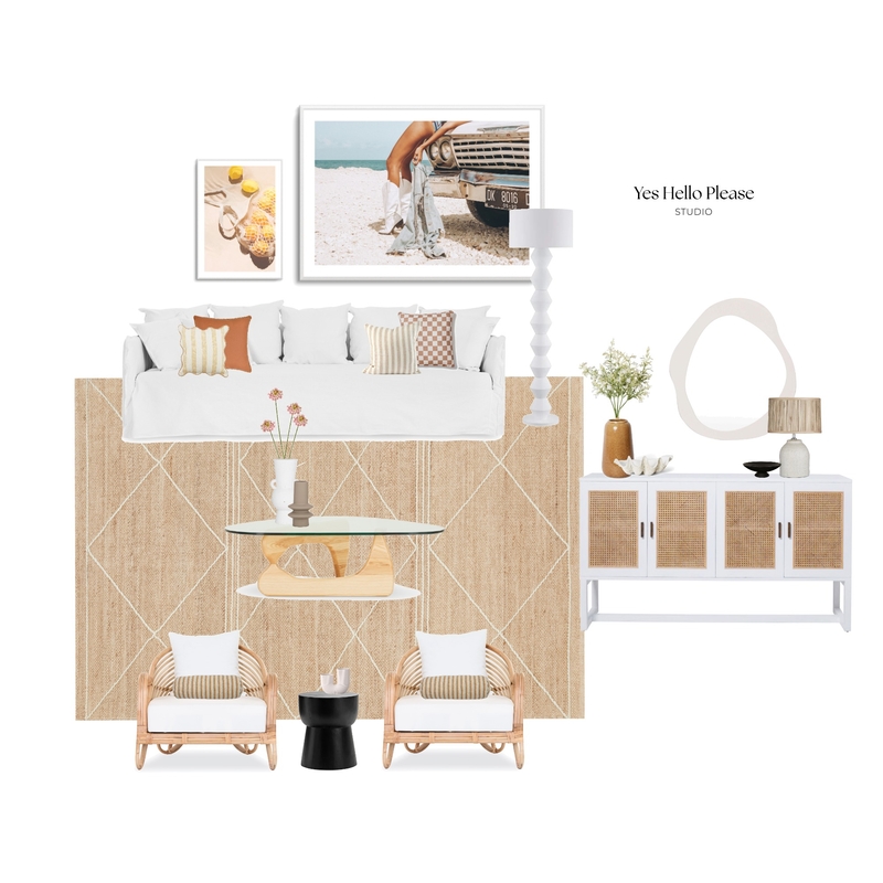 Coastal Living Room Mood Board by YesHelloPlease on Style Sourcebook