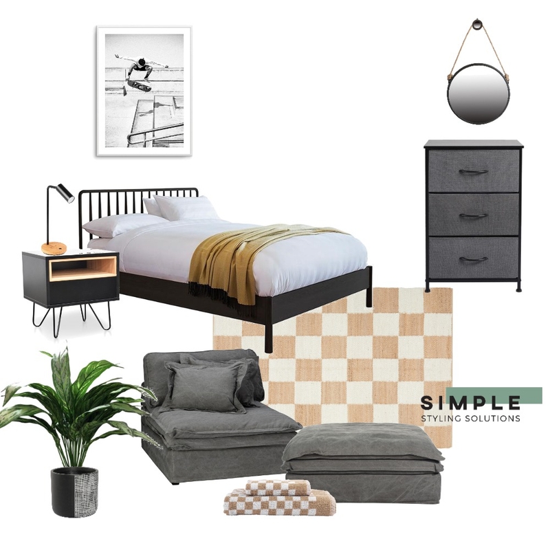 Teen boys room Mood Board by Simplestyling on Style Sourcebook