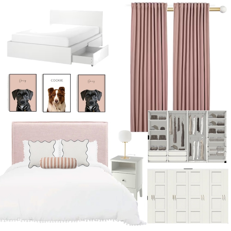 Tina Bedroom Mood Board by Eliza Grace Interiors on Style Sourcebook