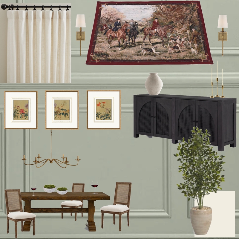 Mel's Dining room Mood Board by Lazuli Azul Designs on Style Sourcebook