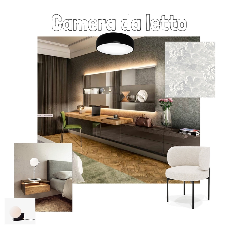 camera letto Giulia Mood Board by InStyle Idea on Style Sourcebook