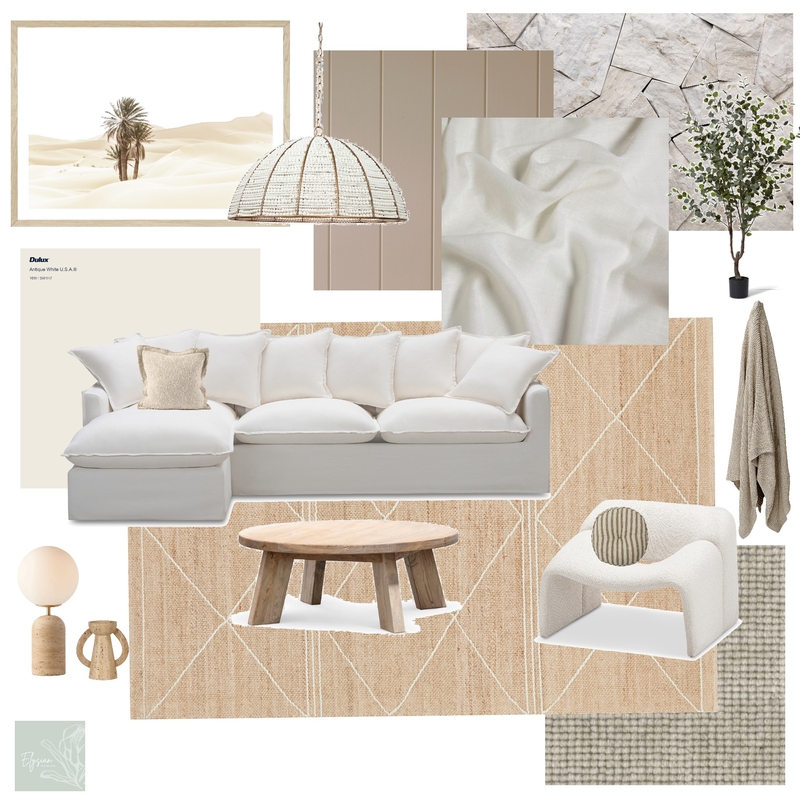 Living Mood Board by Elysian Interiors on Style Sourcebook