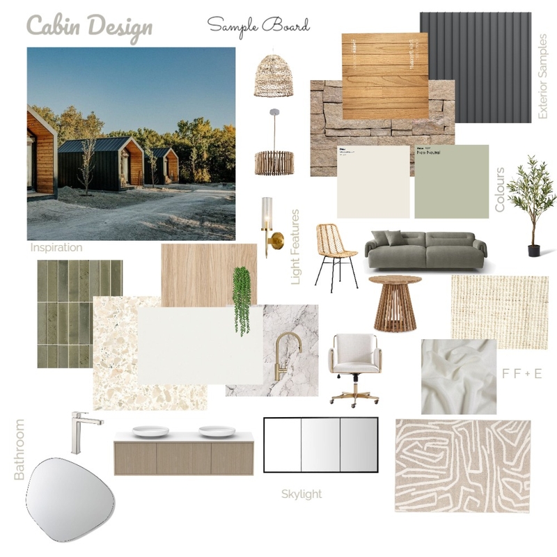 CABIN DESIGN Mood Board by undefined on Style Sourcebook