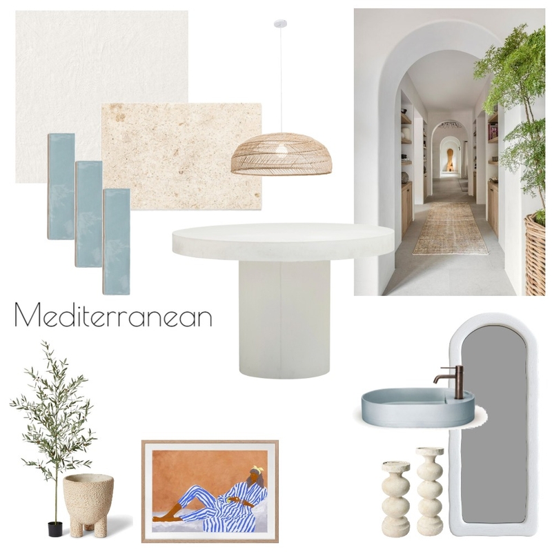 Mediterranean Mood Board by cassharris on Style Sourcebook
