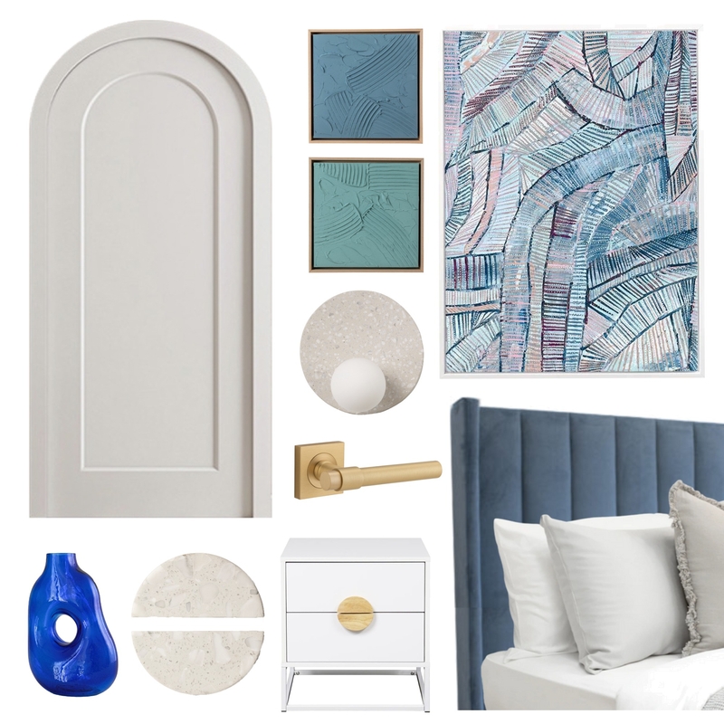 Bedroom Blues Mood Board by Hardware Concepts on Style Sourcebook