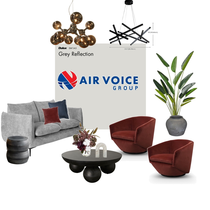 Airvoice office Mood Board by Studio7 Stylings on Style Sourcebook