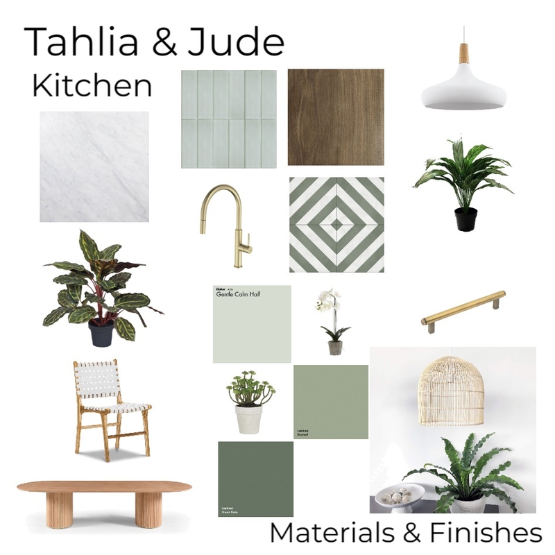 Tahlia & Jude - Kitchen - Materials & Finishes Mood Board by kdhearder on Style Sourcebook