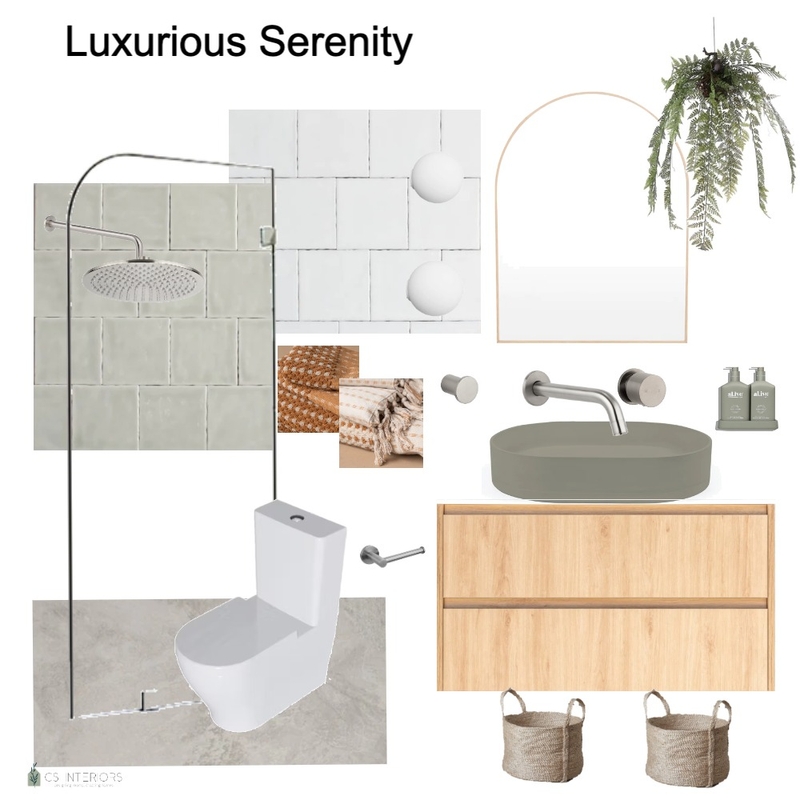 Melanie and Tas Bathroom Mood Board by CSInteriors on Style Sourcebook