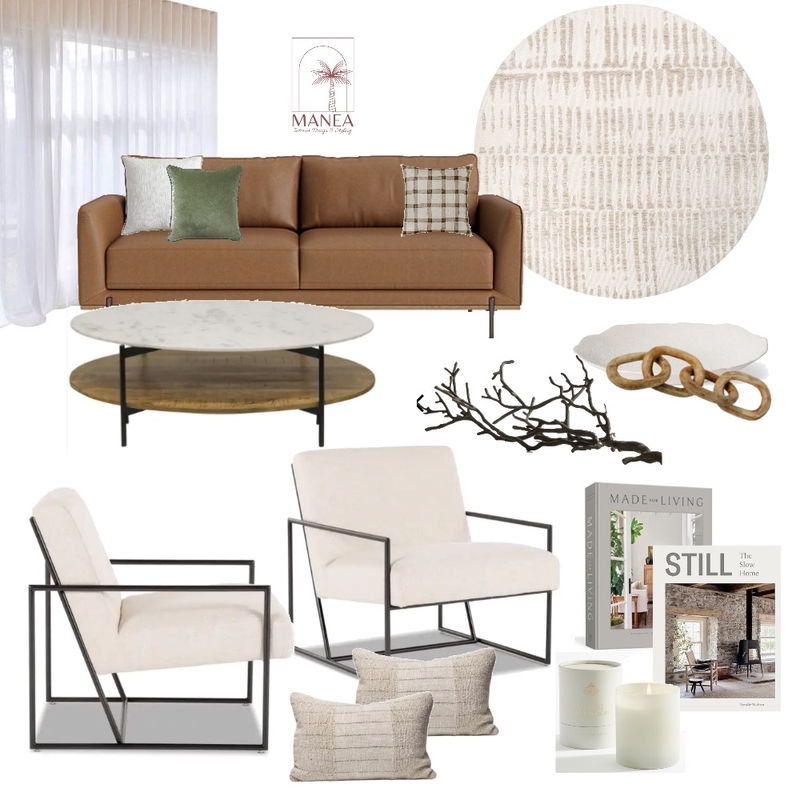 Intrepid Family Room Mood Board by Manea Interior Design & Styling on Style Sourcebook