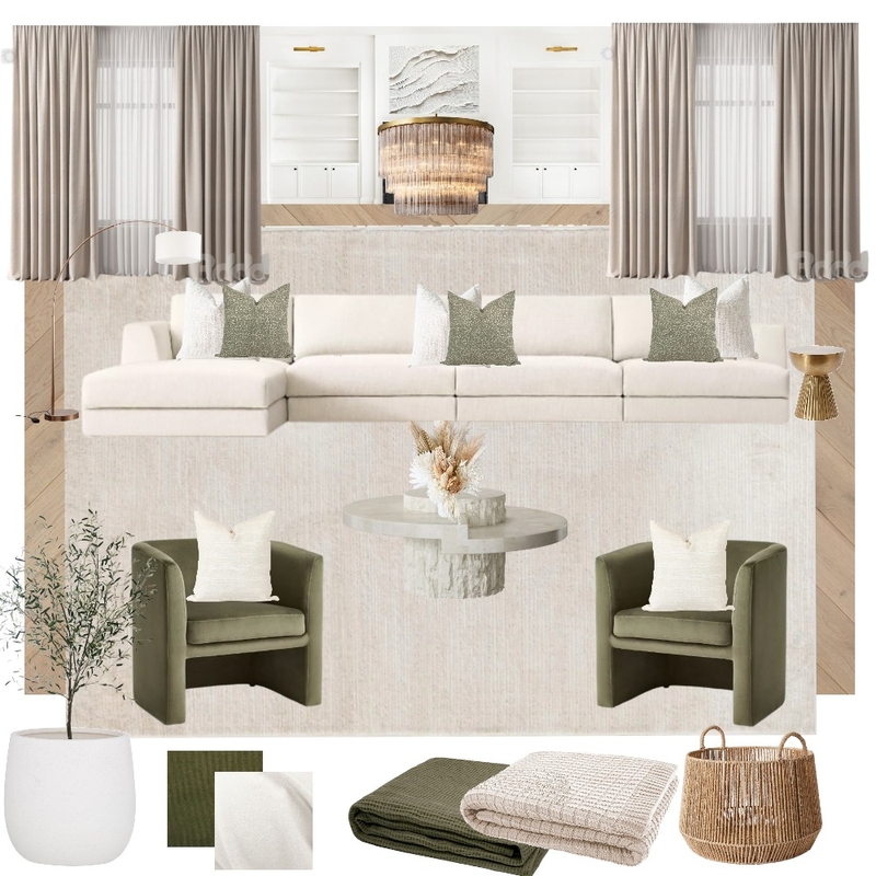 Living Room Mood Board Mood Board by gracemercy on Style Sourcebook