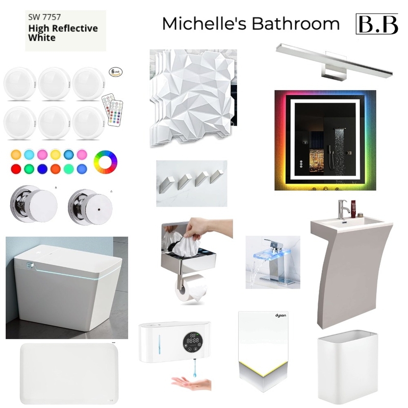 Michelle's Bathroom Mood Board by Brigitta_ZHC on Style Sourcebook