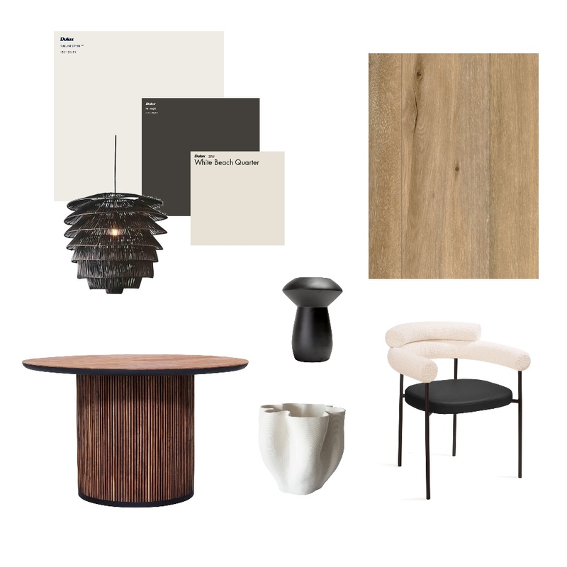 Dining room black and white Mood Board by Stilleben Interior Design on Style Sourcebook