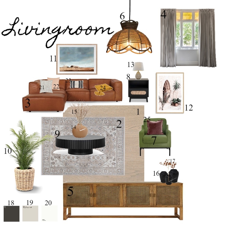 living room module 9 Mood Board by trishastyle on Style Sourcebook
