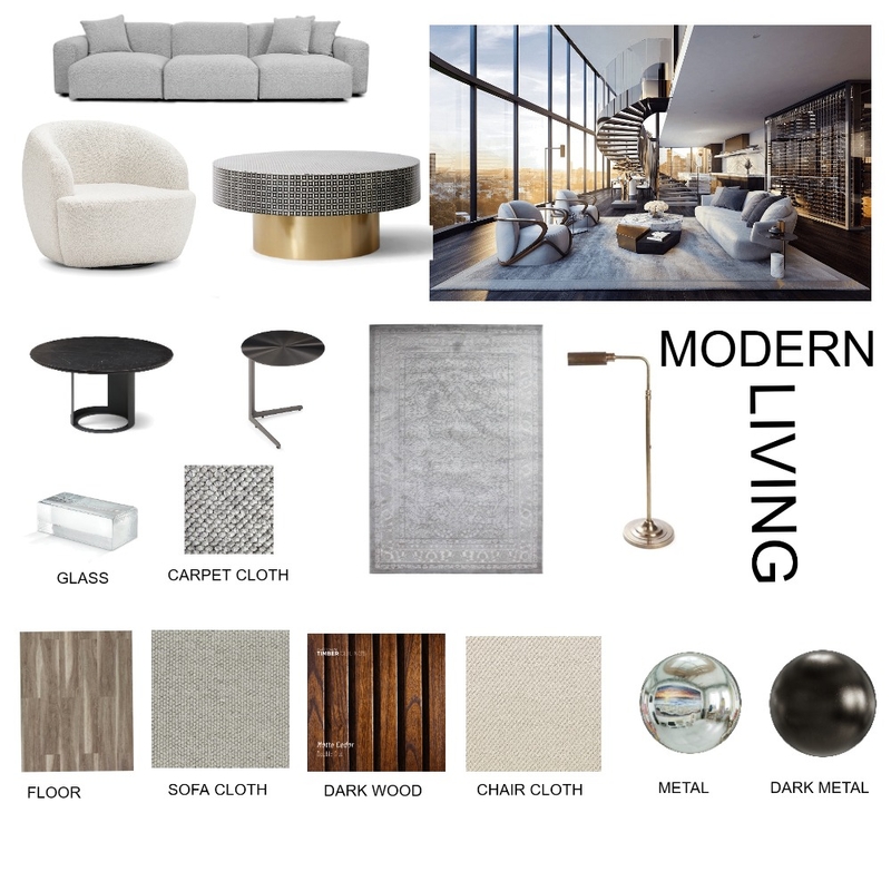 LIVING ROOM Mood Board by Acorns on Style Sourcebook