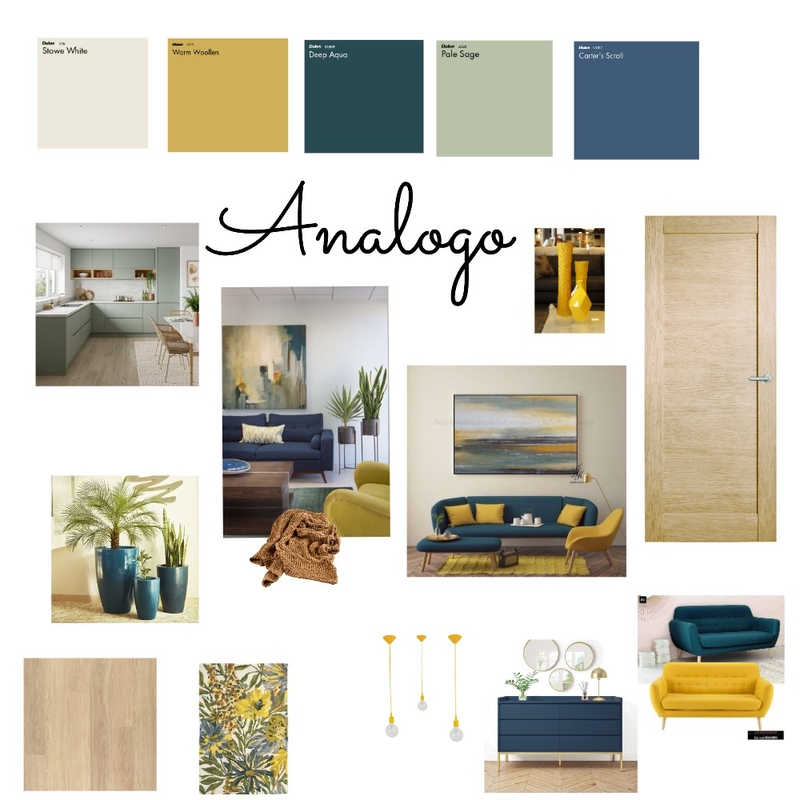 propuesta 2 colores analogos Mood Board by paolafabiana on Style Sourcebook