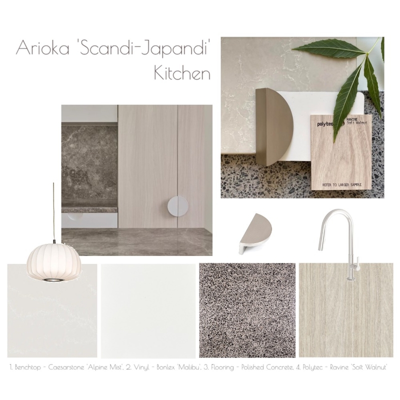 Ps Louise - Japandi inspired Kitchen Mood Board by bethany.row@gmail.com on Style Sourcebook