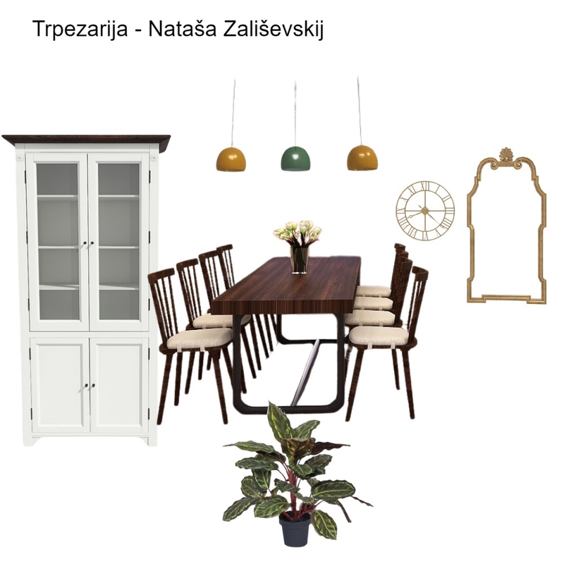 Trpezarija - Nataša Žalisevskij - prva korekcija mood board Mood Board by Fragola on Style Sourcebook